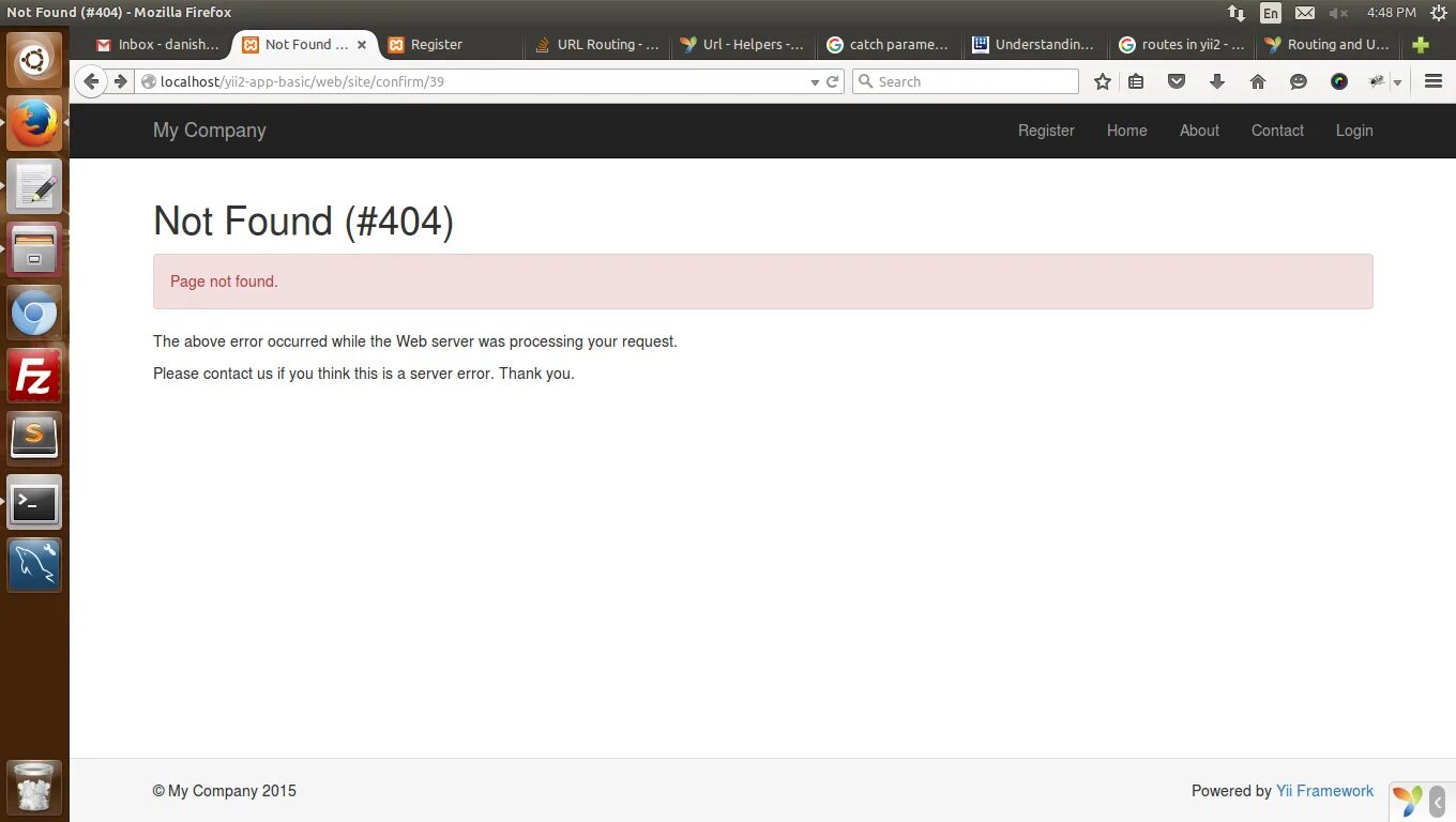 Php page url. Yii2. yii php. yii framework интерфейс. yii2 basic структур.