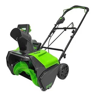 Снегоуборщик greenworks