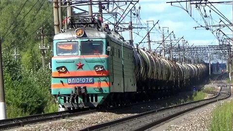 Грузовые поезда электровозы машинист