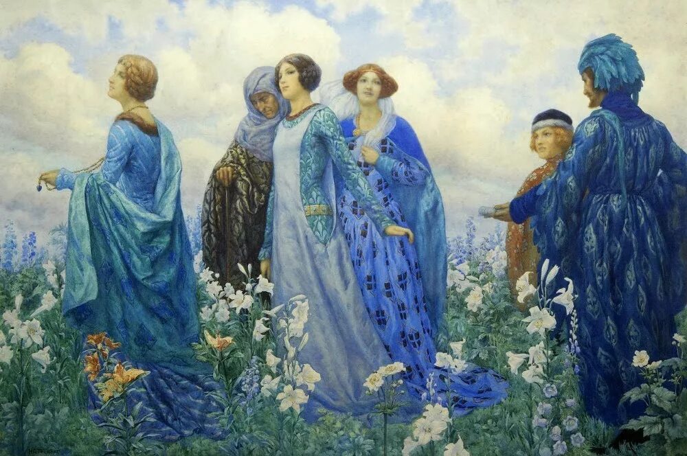 Harry george. Harry george theaker (1873–1954). harry george theaker. harry george theaker картины. прерафаэлиты библейские сюжеты.