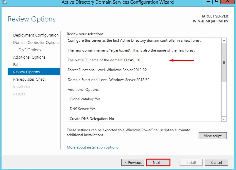 Windows Server 2012 доменное имя. Интерфейс Active Directory Wizard. Additional options игрушки. The Windows Level.