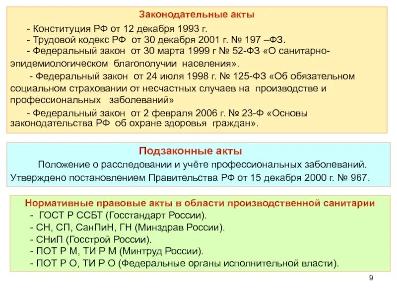 Постановление правительства 132 2024 года. Законодательные акты. Подзаконные нормативно-правовые акты. Положение о расследовании и учете профессиональных заболеваний. Законодательные и подзаконные акты.