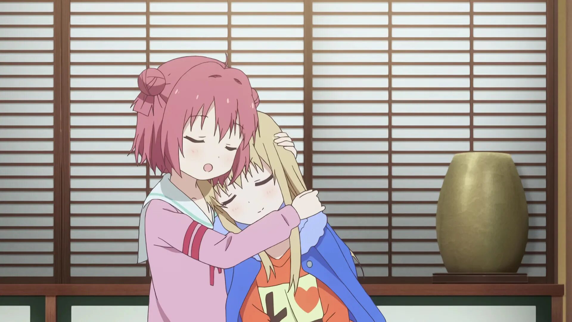 Yuri 3d 18. Юру Юри Акари. Yuru Yuri Akari Akaza. Yuru Yuri («лилии на ветру»).