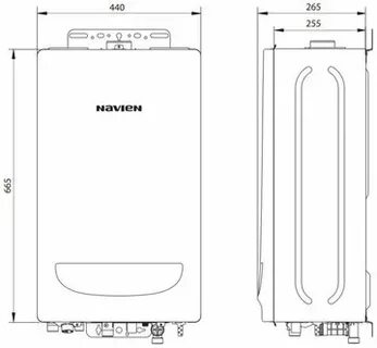 Котел navien deluxe coaxial 35k