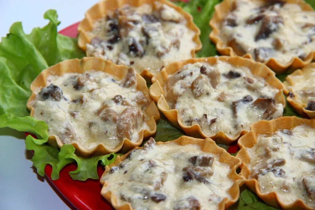 Начинка для тарталеток с курицей