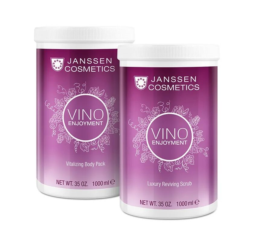 Janssen Cosmetics vino enjoyment Vitalizing body Pack крем. Скраб для тела Янссен. Обертывание Janssen. Янсенс 1000 мл.