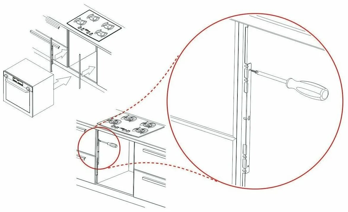 3x1. Hafele 2015372 (544. 91000894/ планка термоизоляционная. Планка термоизоляционная под духовой шкаф. Термоизоляционная планка универсальная (комплект 2 шт).