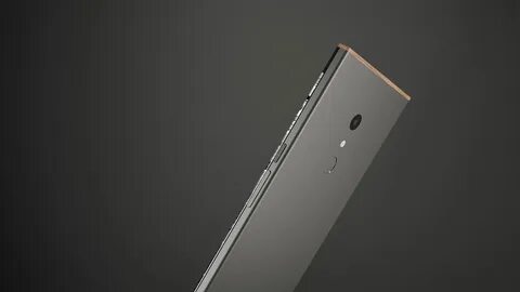 Смартфон в металлическом корпусе