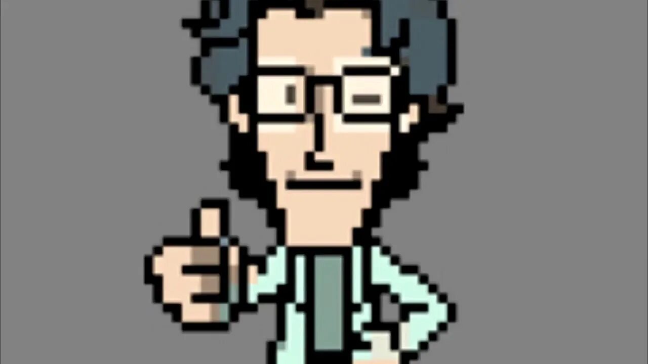 Hands up pixel