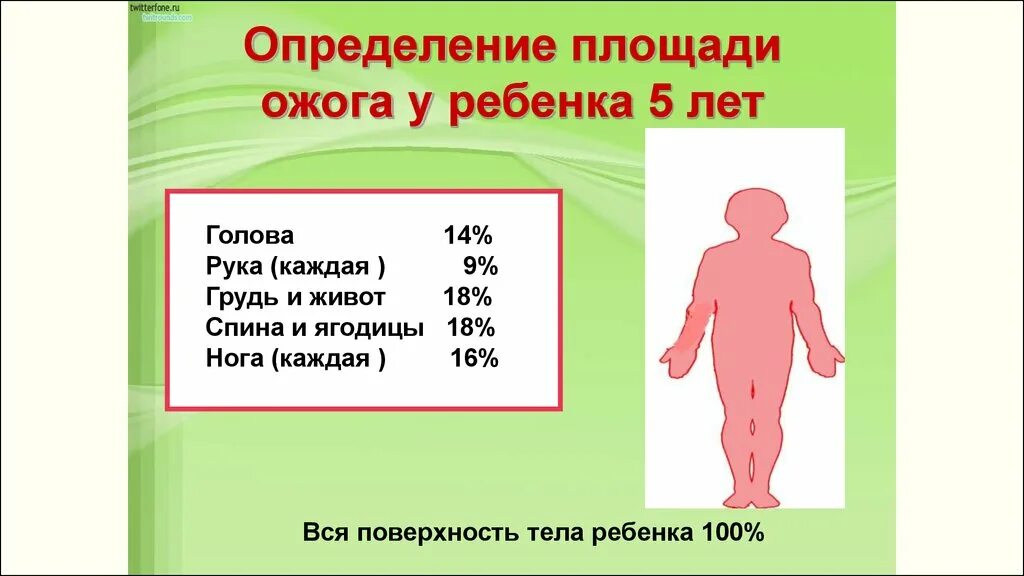 Опасные для жизни ожоги площадью. Измерение площади ожога у детей. Определение площади ожога. Оценка площади ожогов у детей.