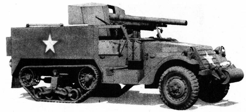 M3 75 mm Gun Motor Carriage. 75мм САУ м3а1. M3 GMC. М3 GMC С 37мм пушкой.
