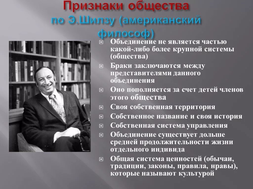 Общество не является частью крупной системы
