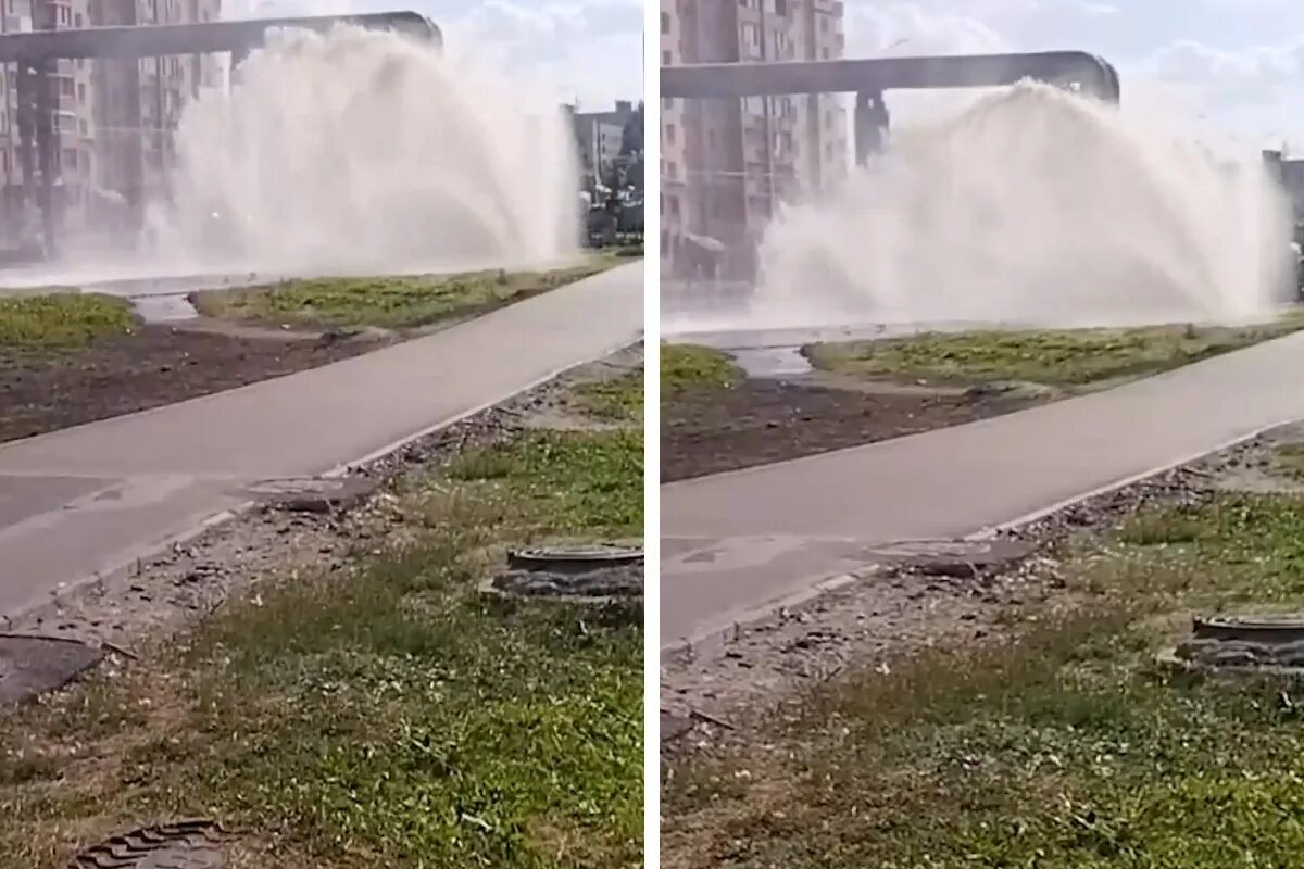 однажды в студеную зимнюю пору. пробилась из под земли вода и родился родничок разбор предложения. существительные с предлогом из.
