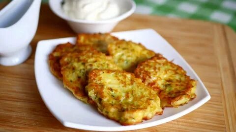 Оладьи с капустой и сыром