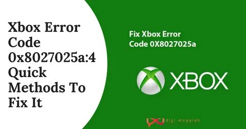 Xbox ошибка
