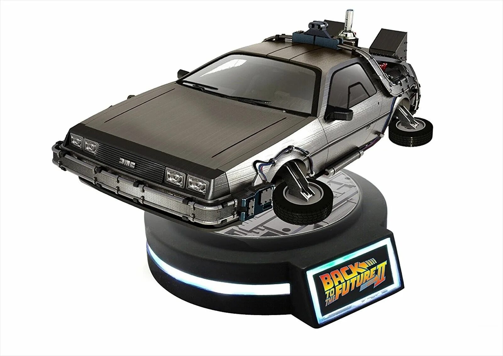 Назад в будущее модель. Фигурка back to the future part ii 1/20 magnetic floating delorean time machine. левитирующий delorean dmc-12. хот тойс назад в будущее делориан. модель 1:18 delorean dmc-12 «time machine» «back to the future».