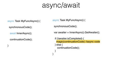 Async example