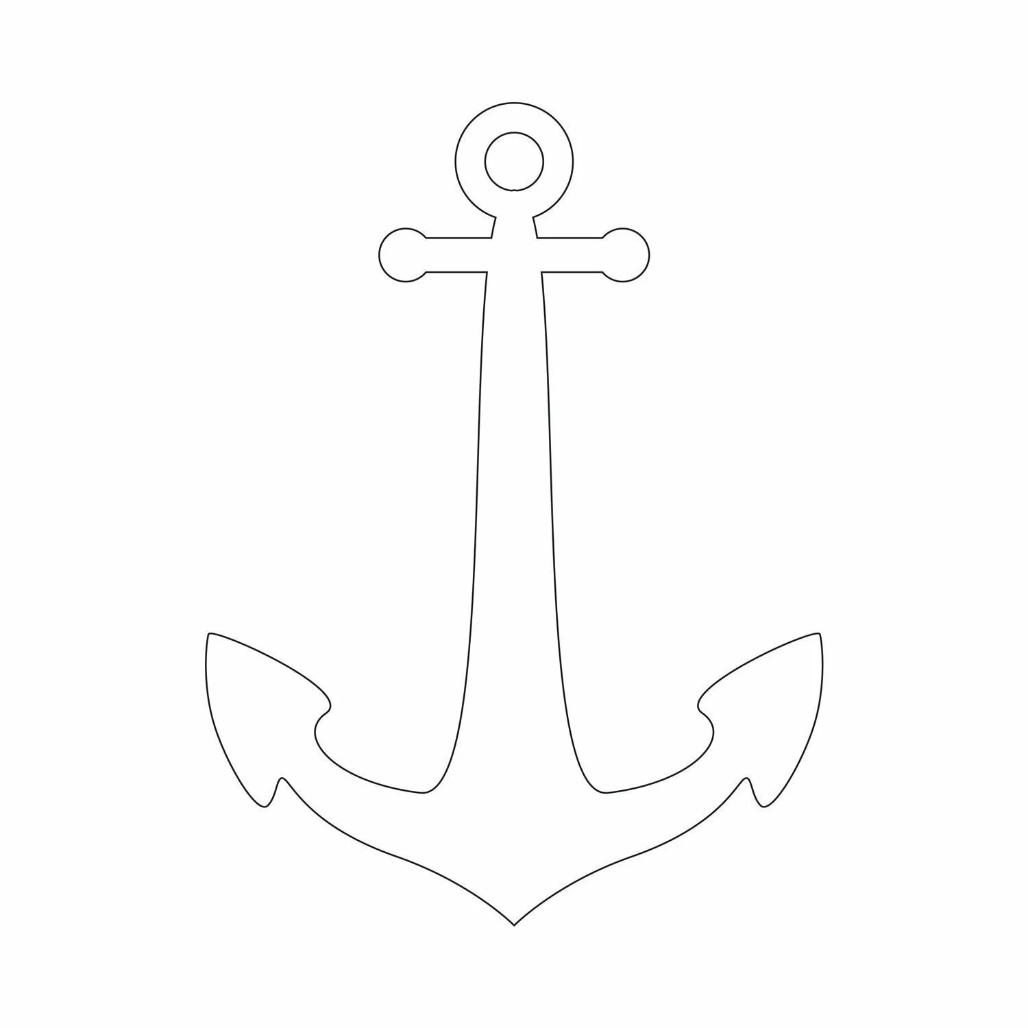 трафарет якоря. якорь контур. трафарет якоря. якорь раскраска. якорь раскраска.