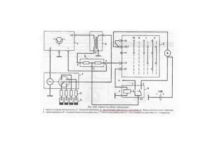 Схема подключения замка зажигания газ