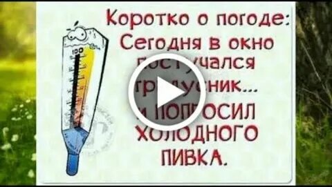 Градусник попросился домой