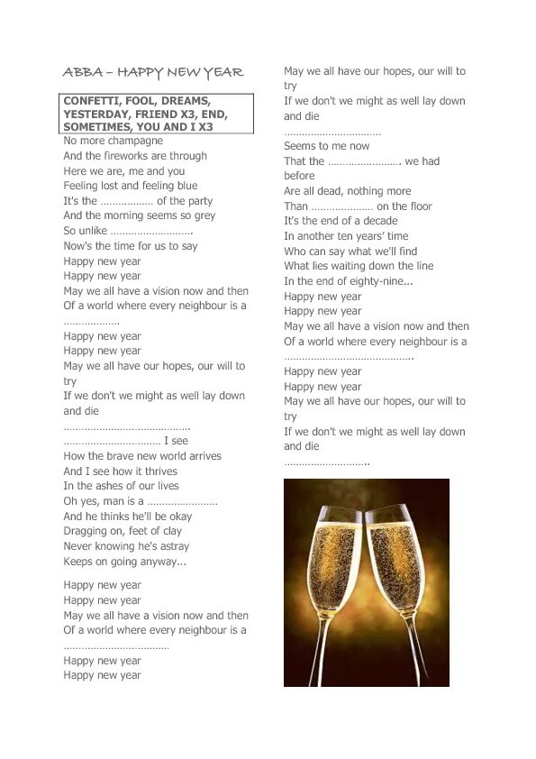 Текст песни happy new year abba. Перевод песни happy year. Перевод песни happy year. Перевод песни happy year. Перевод песни happy year.