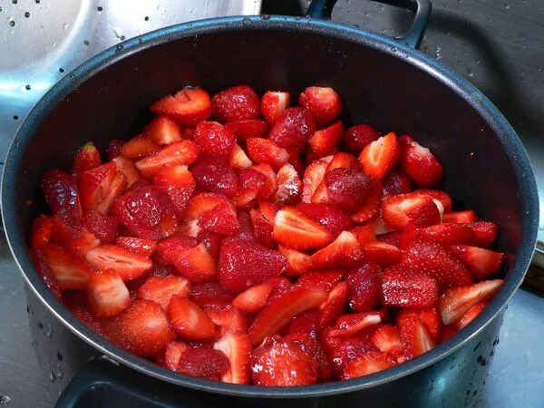 Клубника с Сахаром Калории и Пищевая Ценность