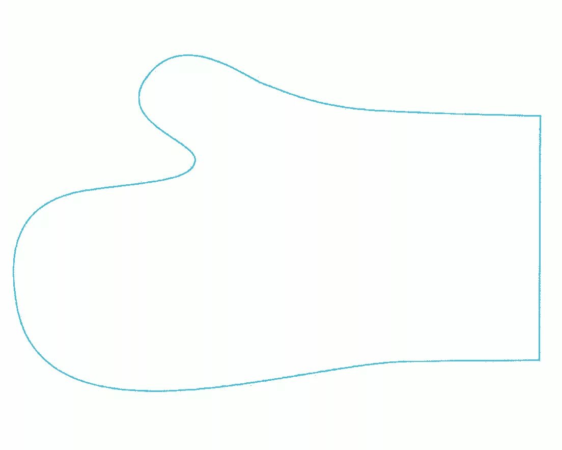 Шаблон прихватки. Выкройка прихватки для кухни. Лекало прихватка варежка. Шаблон прихватки. Лекало прихватки.