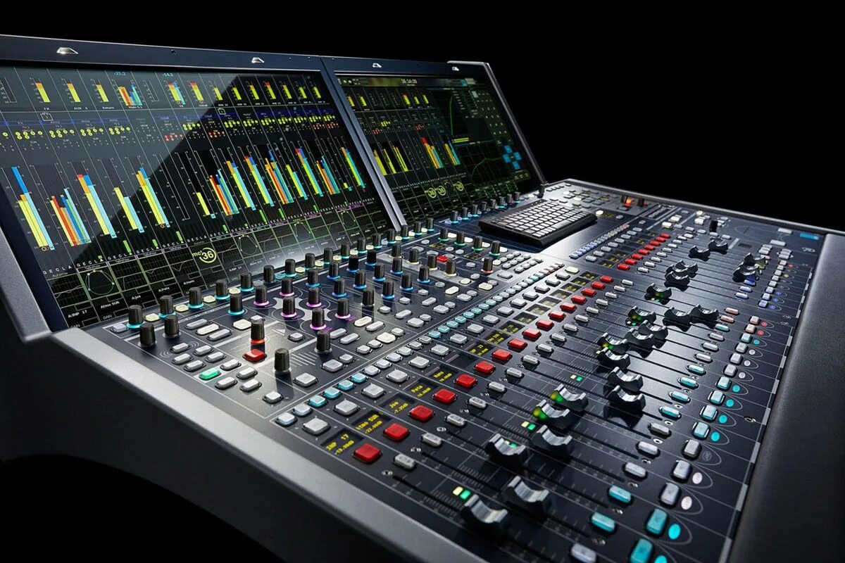 Mixing studio
