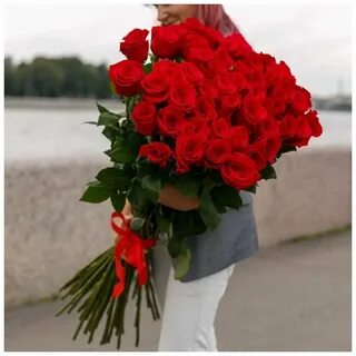 Большие высокие розы