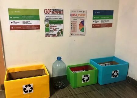 Раздельный сбор в детских садах