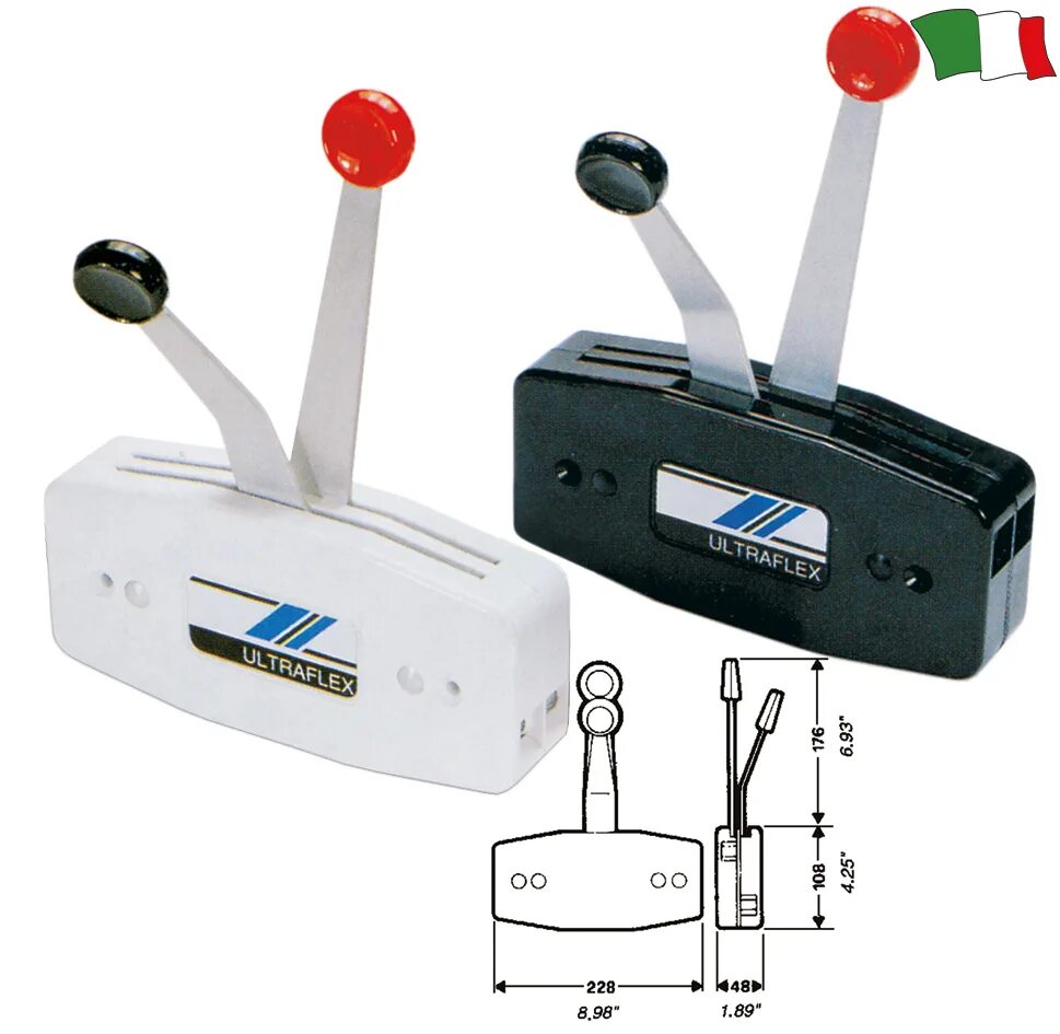 Lever control. 6lever 2 тоur. control mount. control system rcv/lrv01/hyd.-lever-2s.
