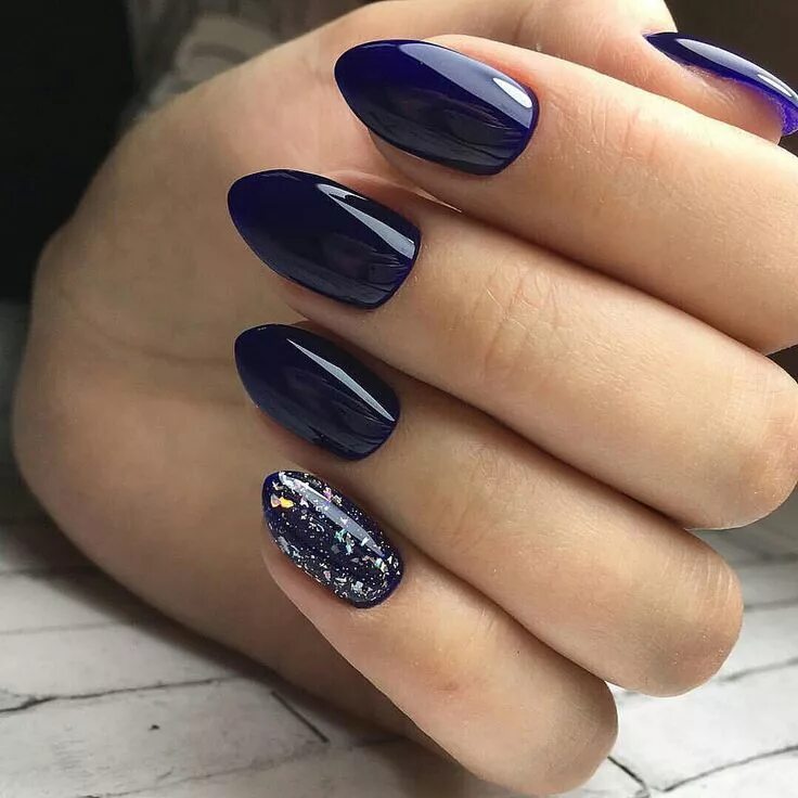 cool Лучшие идеи синего маникюра - Красивый и модный дизайн с фото Beauty nails 
