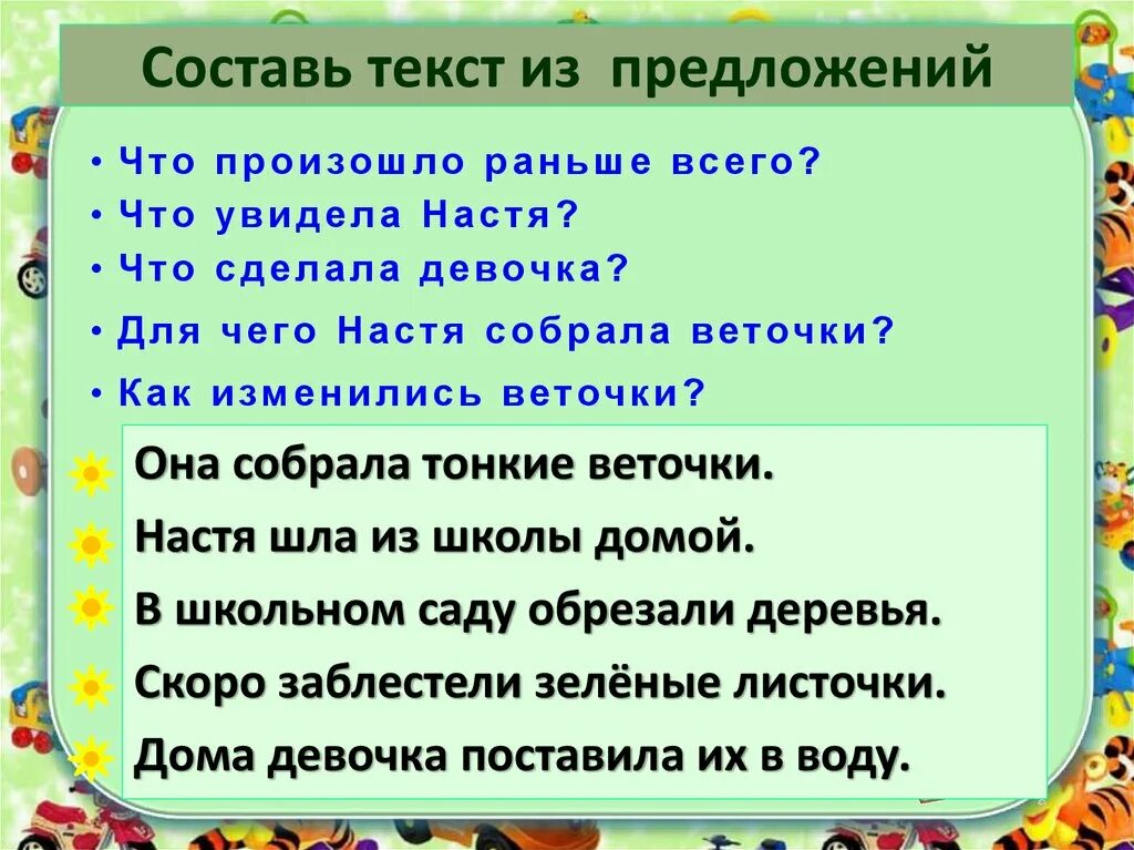 Восстановление деформированного текста 1 класс. Работа с деформированным текстом 2 класс. Составь текст. Восстановление деформированного текста 2 класс. Деформированное предложение 2 класс карточки.