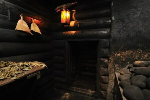 Баня по черному фото в деревне 1000 летний "ватиканский" проверенный способ определение времени чистки дымохода