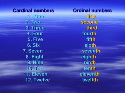 Cardinal number