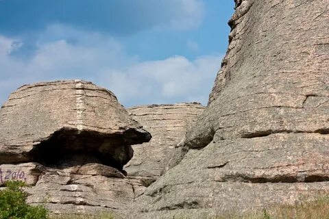 Животные большой камень
