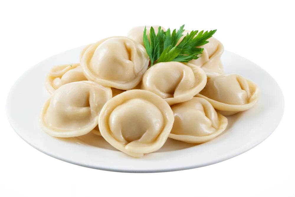 Great traditional Russian pelmeni recipe. Meat dumplings made from scratch with
