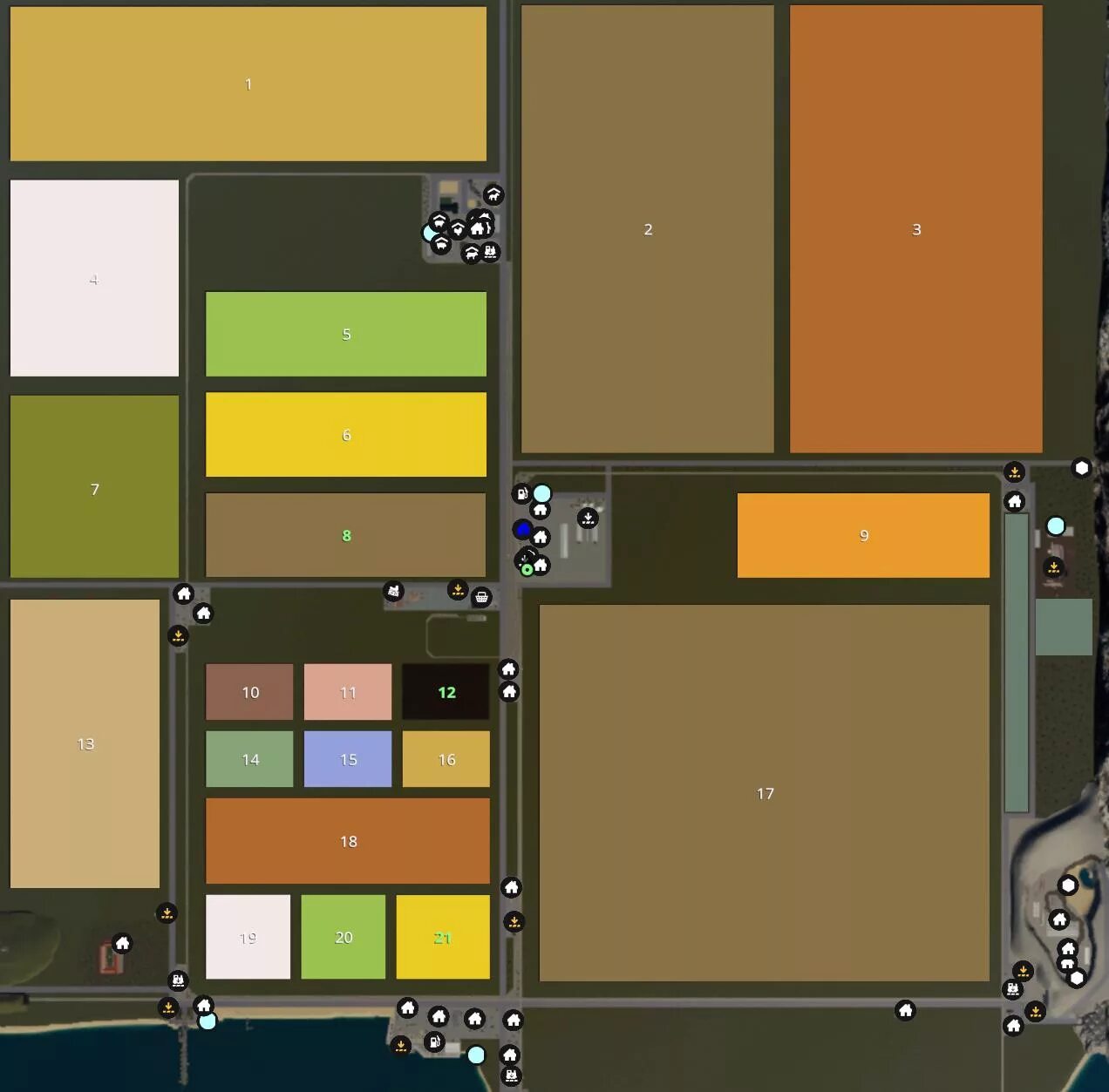 Фс 19 мод большие карты. Farming simulator 19 карты. mod fs 19 карта. фарминг симулятор 19 карта. fs 19 4x map kanzas.