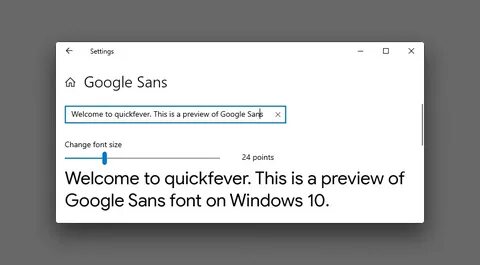 Google sans