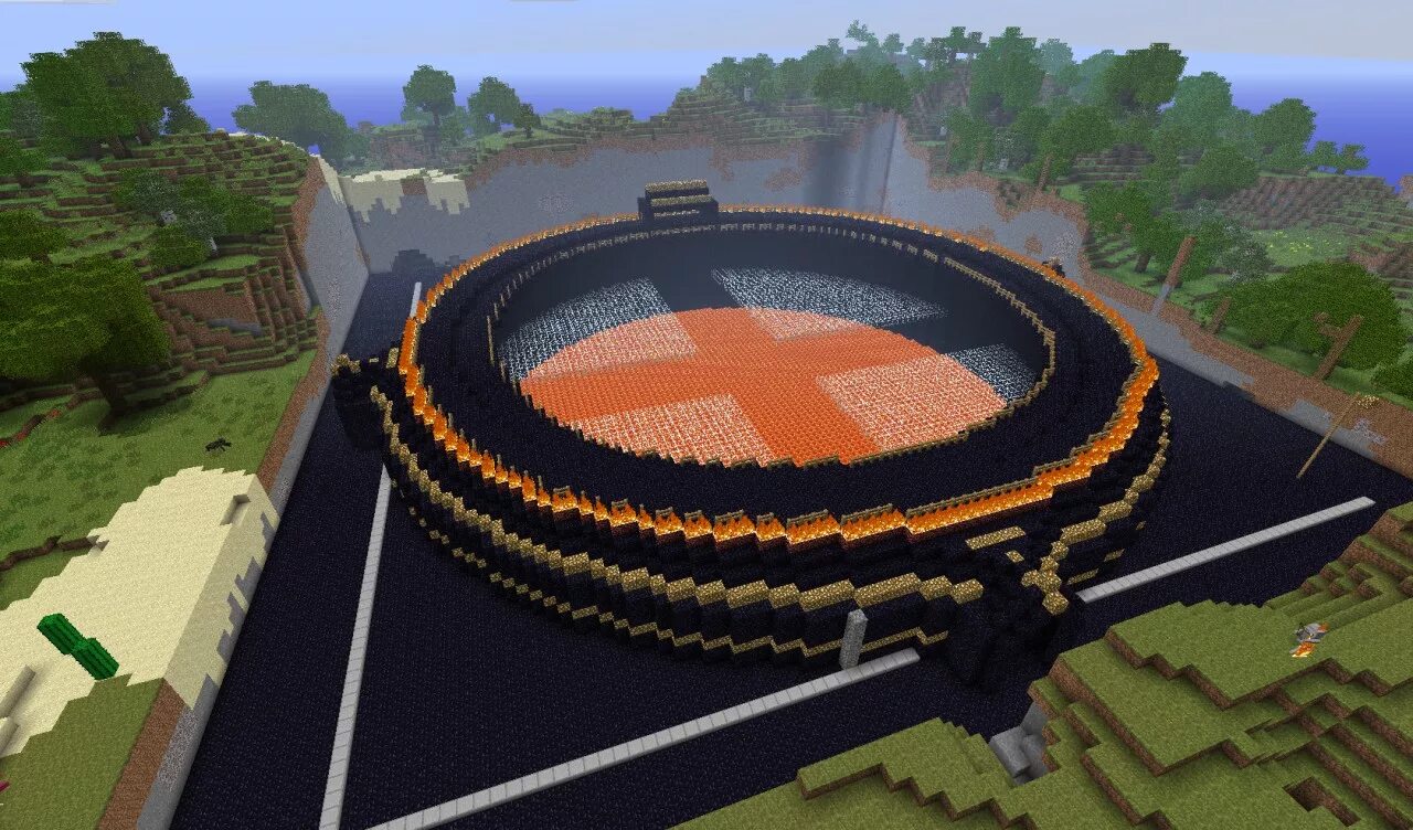 Minecraft arena