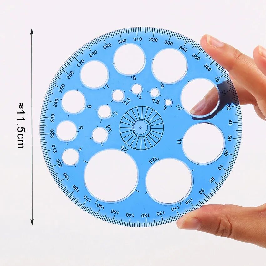 Круг 11 см. Круглая линейка. Линейка с кругами. Линейка с окружностями. Линейка с окружностями разных диаметров.