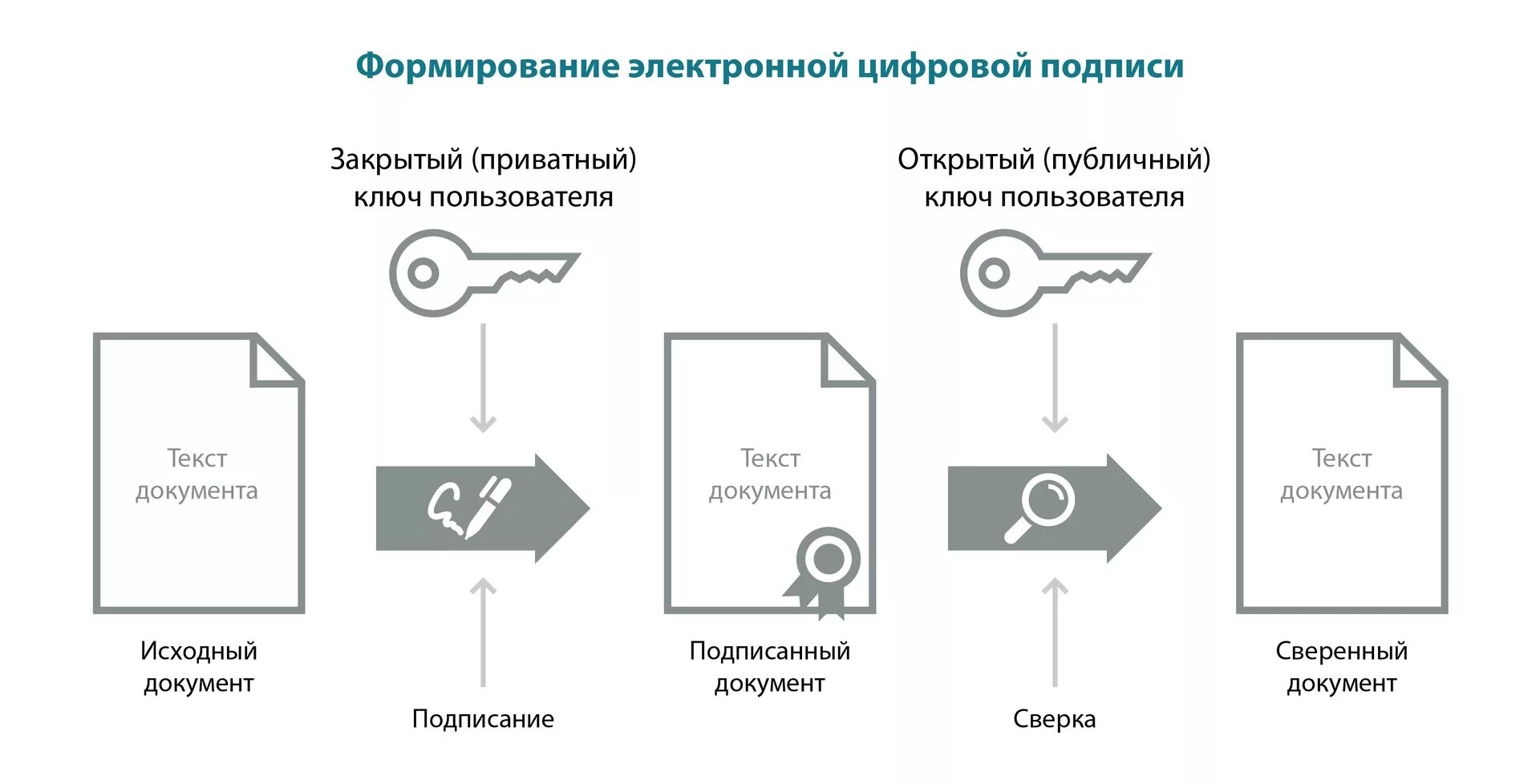 Что используют для создания электронной цифровой подписи. Схема формирования ЭЦП. Схема работы электронной подписи. Алгоритм формирования ЭЦП. Механизм формирования электронной подписи.