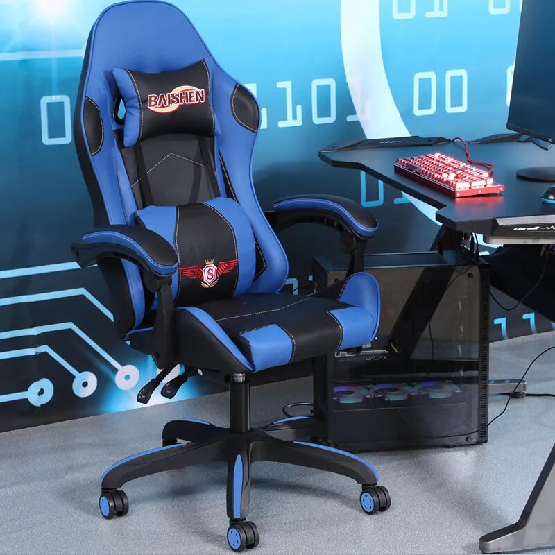 Где купить компьютерный стул. Кресло DXRACER Oh/rz95/PWN. Игровое кресло Defender Blue 64321. Кресло игровое AEROCOOL ac110. Игровое компьютерное кресло 202f.
