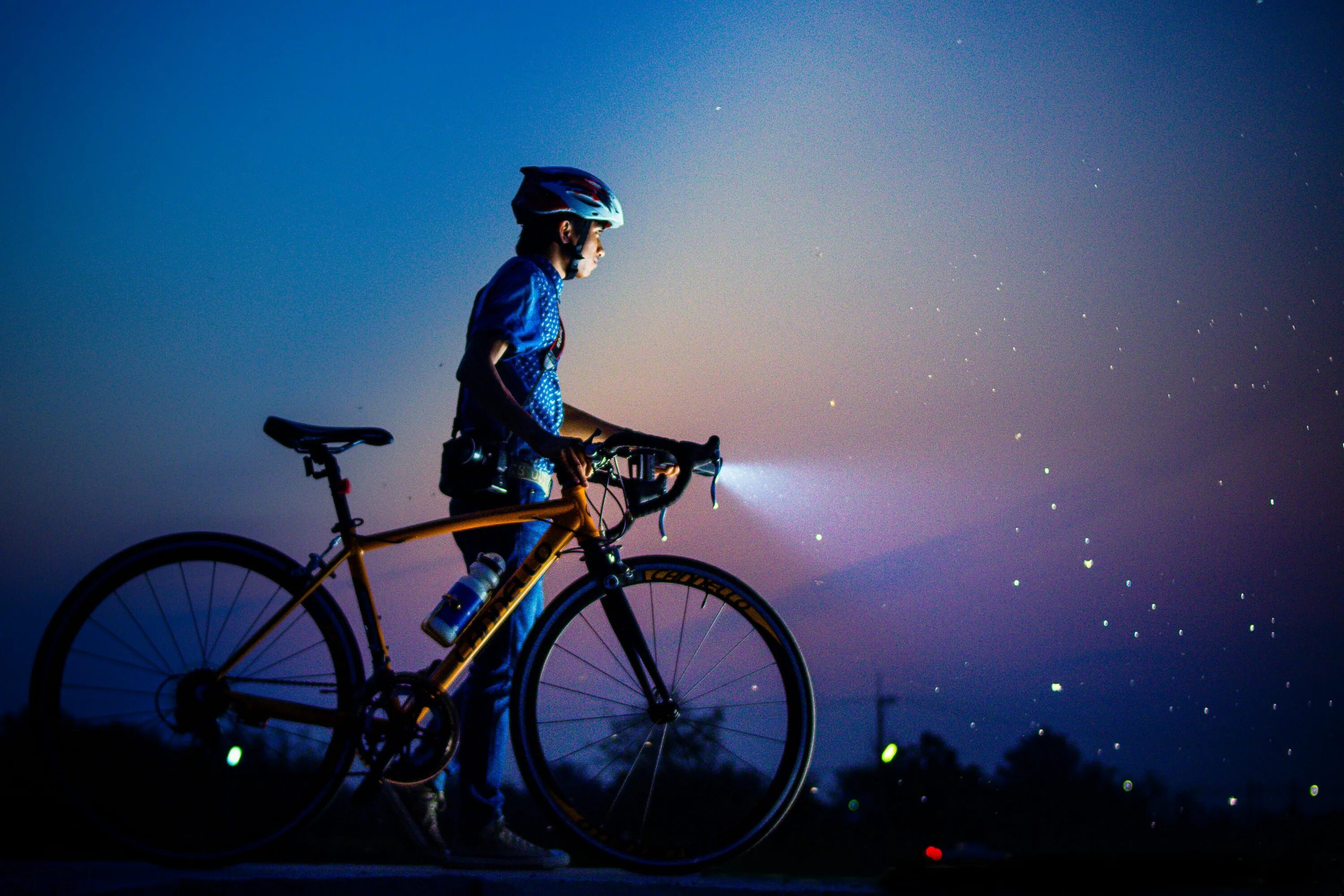 Riding the light