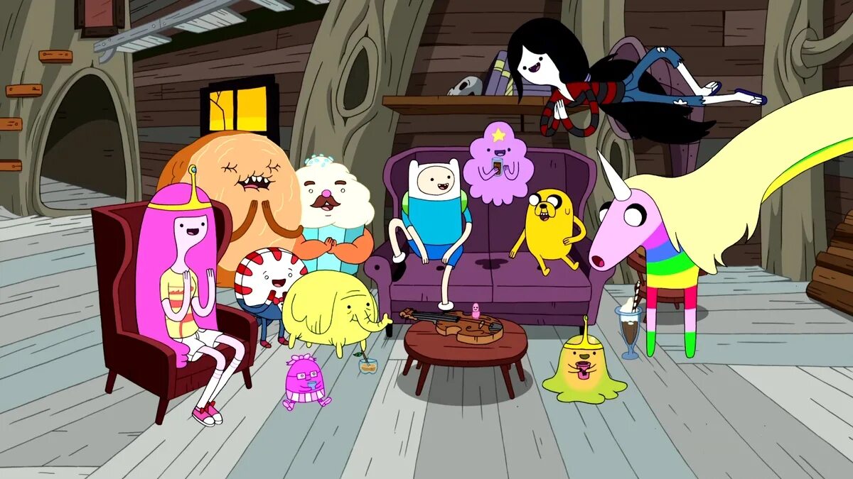 Адвенчер тайм персонажи. Adventure time кадры.