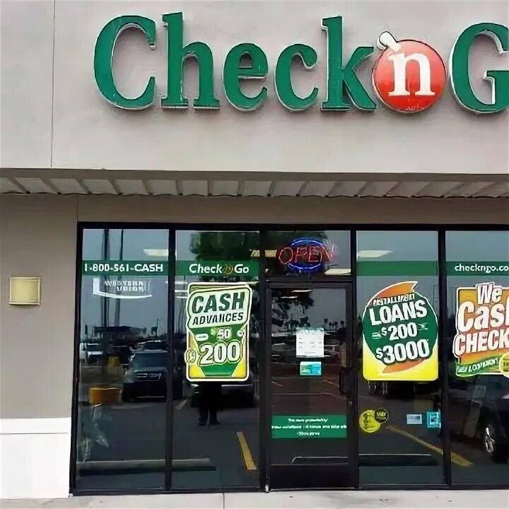 Check n go. Check n go