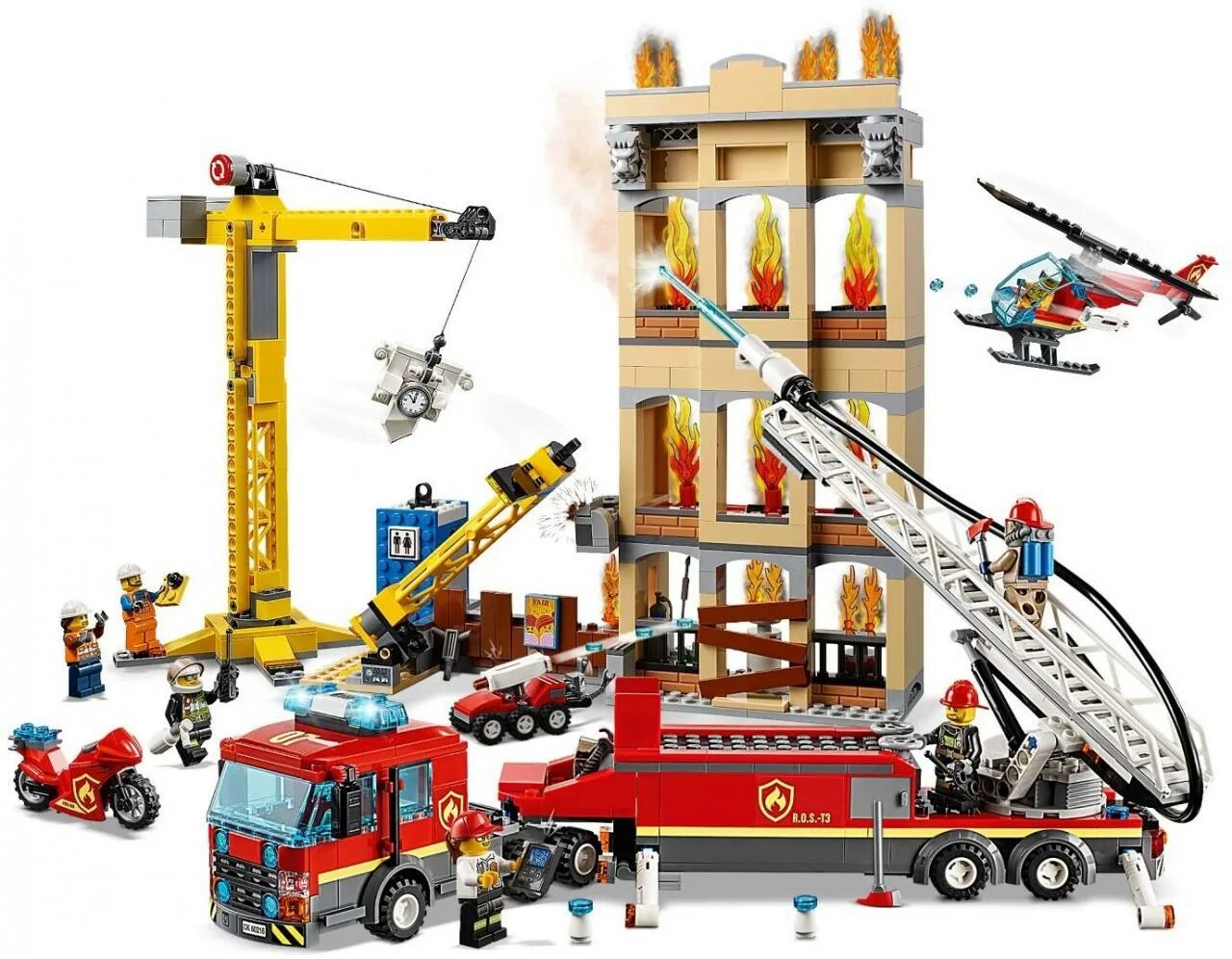 Сити пожарная. Лего Сити пожарная станция 60216. Лего Сити пожарная 60216. LEGO City 60216 Центральная пожарная станция. LEGO пожарная 60216.
