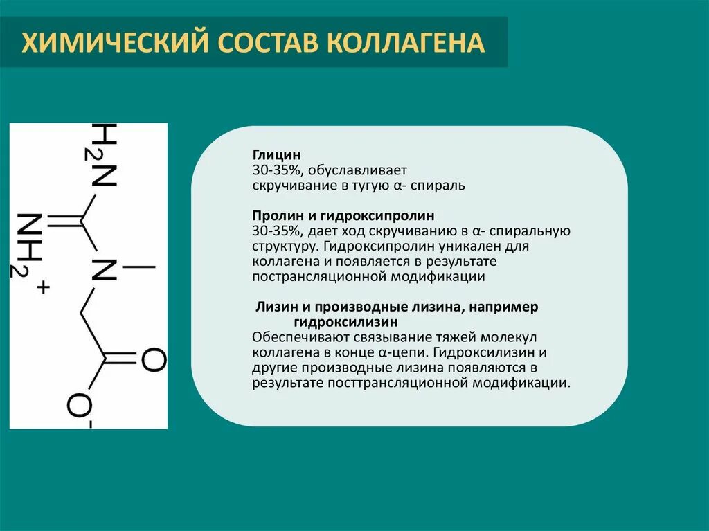 Какой состав в коллагене