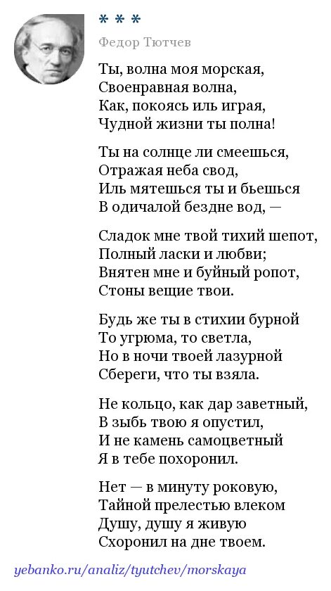 Тютчев роковые. Тютчев волна моя морская стих. Ф И Тютчев ты волна моя морская стих. Ф.Тютчев "ты волна моя морская.... Ты волна моя морская.