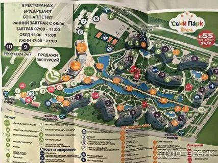 Сколько территория сочи парк отеля